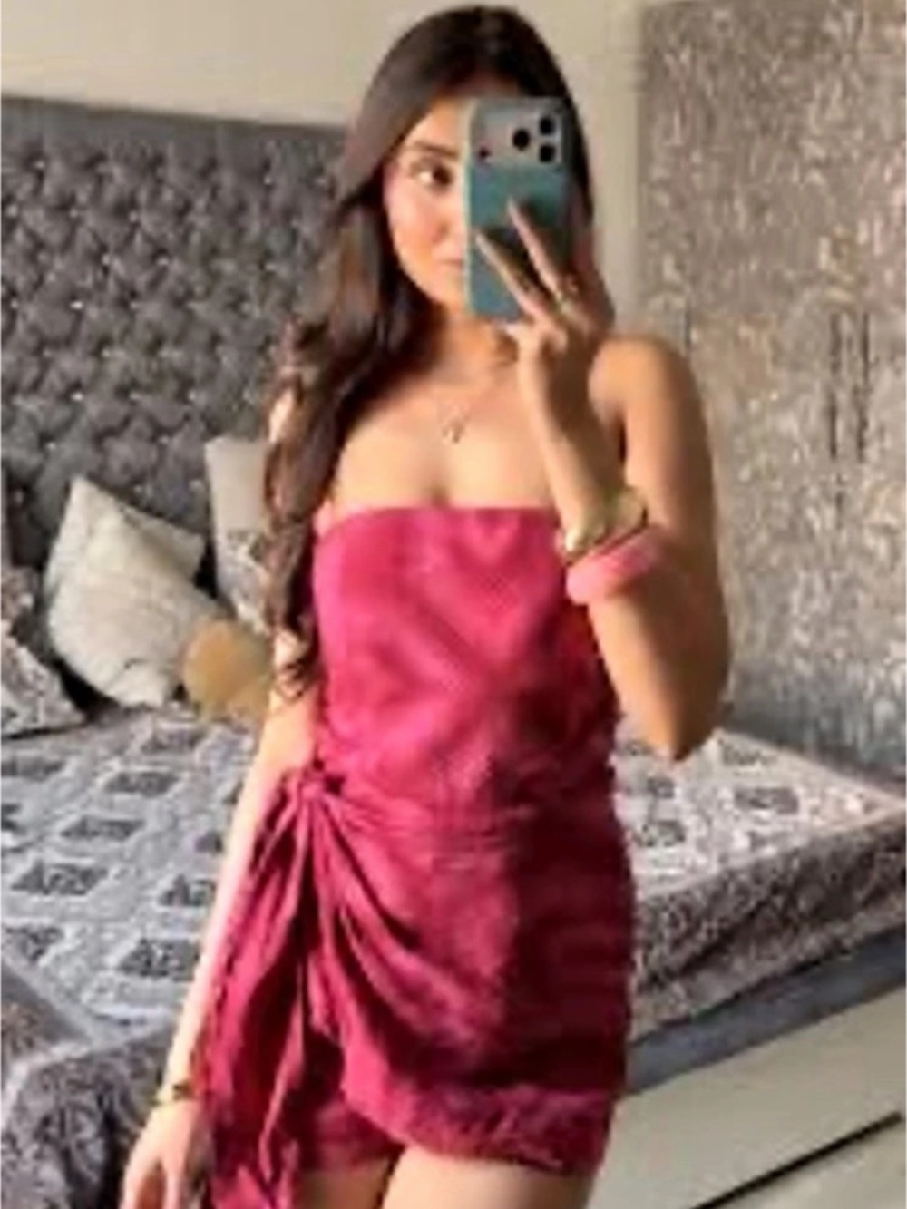 Mini pink UO romper